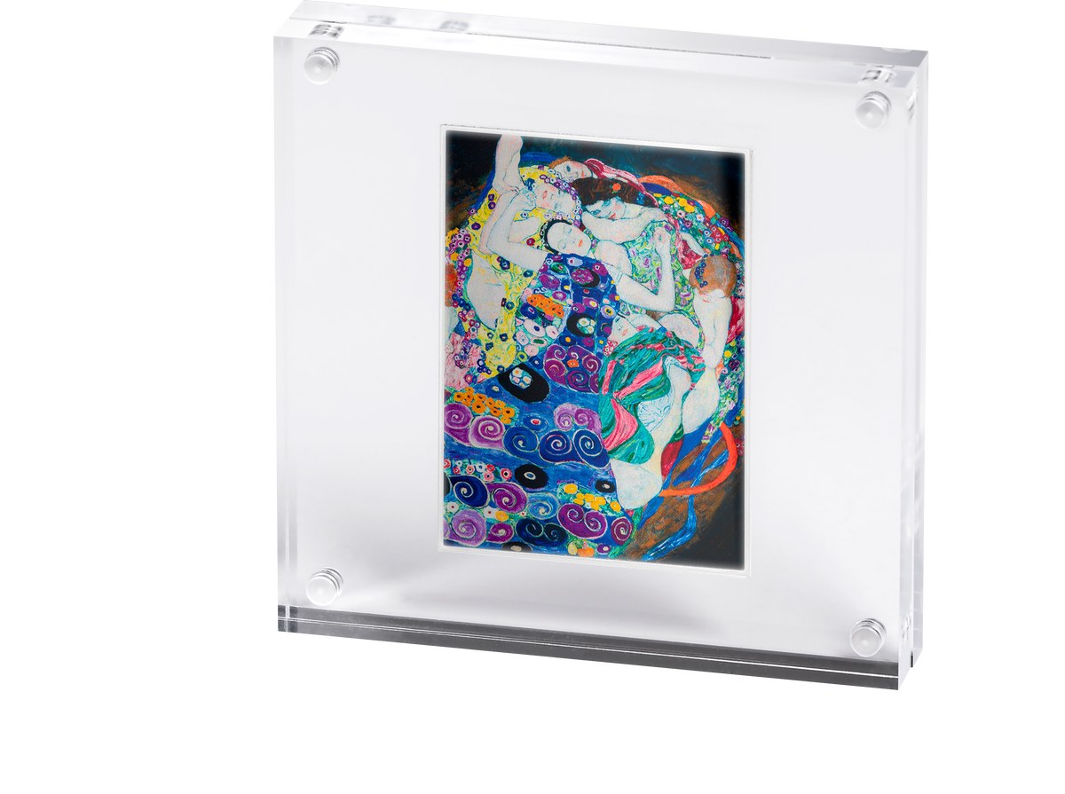 2027 Cameroon Art Gallery - The Maiden by Klimt 1 oz Silver Coin
