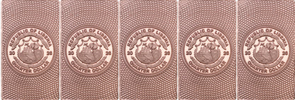 2026 Liberia American Revolution - Midnight Ride 1.776 oz Copper 5-Coin Set (06/19)
