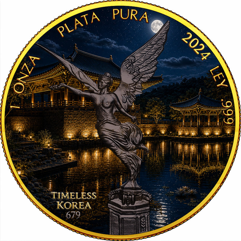2024 Mexico Libertad - Timeless Korea Edition 1 oz Silver Coin