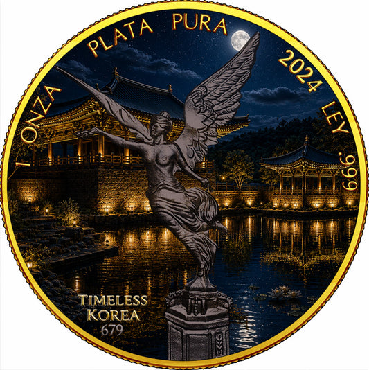 2024 Mexico Libertad - Timeless Korea Edition 1 oz Silver Coin
