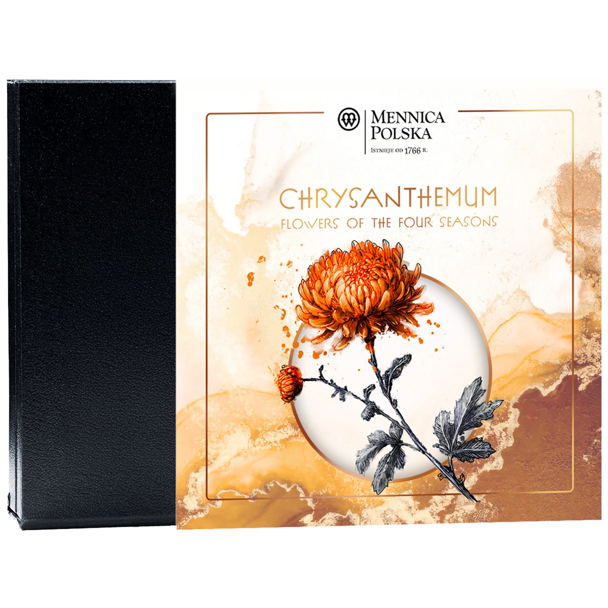 2026 Niue Flowers of the Four Seasons - Chrysanthemum 1 oz Silver Coin