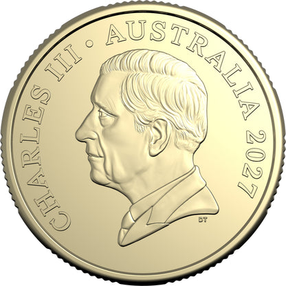 2027 Australia Bluey Cricket 9g CN Coin in Card