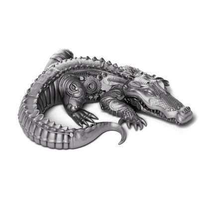 2027 Cameroon Gustave the Crocodile 2 oz Silver Coin