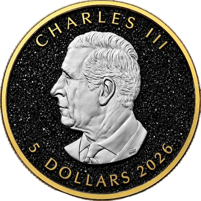 2026 Canada Maple Leaf Imperial Spectrum Edition 1 oz Silver Coin (07/23)