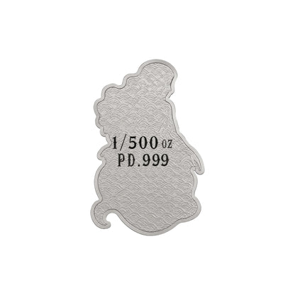 2026 Mermaid Shaped 1/500 oz Palladium Coin in Card (06/18)