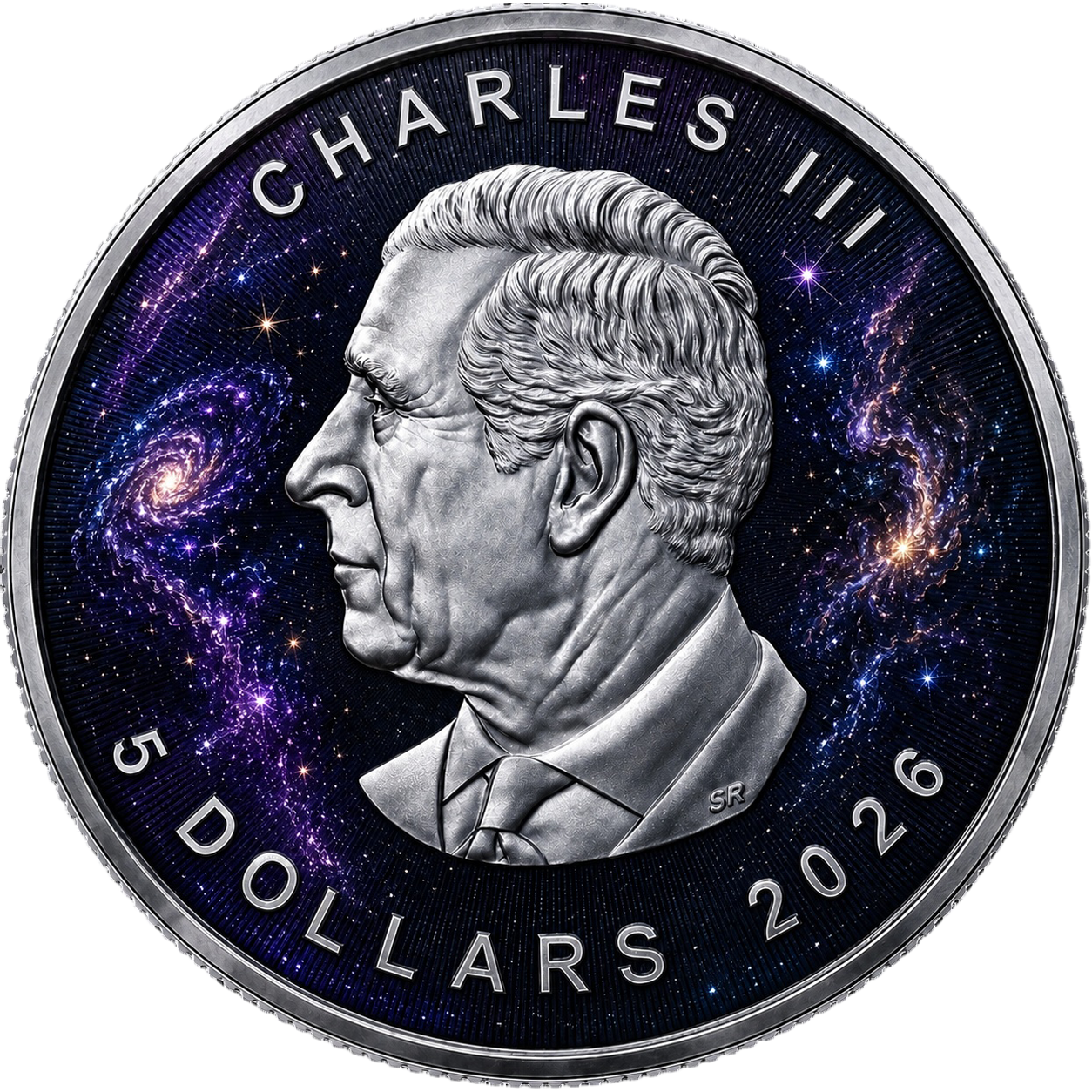 2026 Canada Maple Leaf Stellar Guardian Edition 1 oz Silver Coin (08/05)