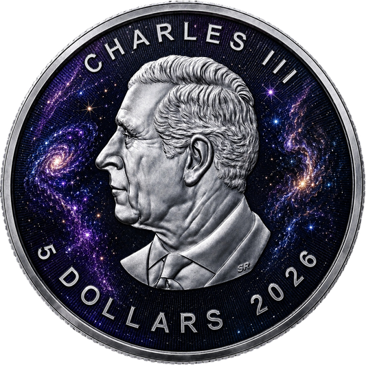 2026 Canada Maple Leaf Stellar Guardian Edition 1 oz Silver Coin (08/05)