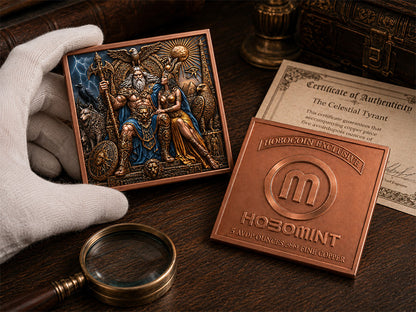 Mythological Fusion - The Celestial Tyrant 5 oz Copper Bar (06/26)