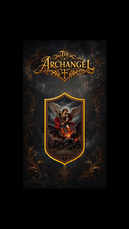 2026 Archangel Michael Colorized 1/1000 oz Gold Medal in Card (07/03)