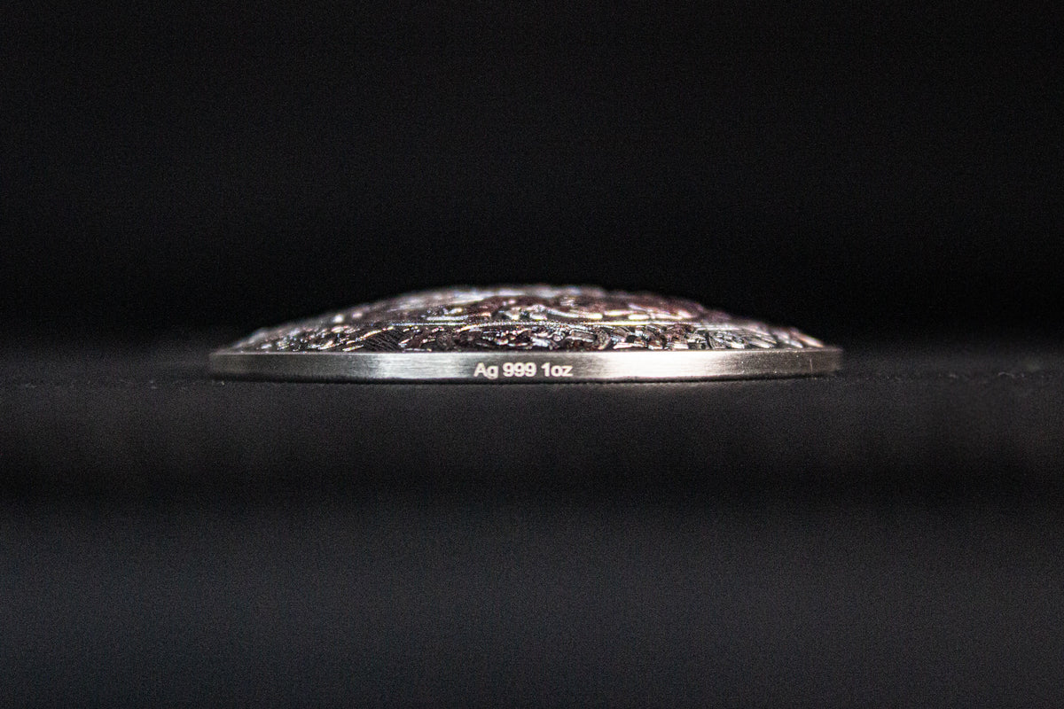 Estimate: KOMSCO The Shield of Hercules Korea Stacker 1 oz Silver Medal