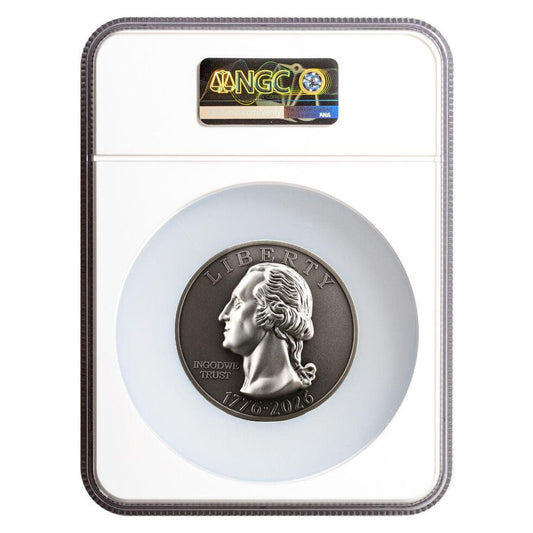 2026 Sioux Nation Beyond Relief Bicentennial Quarter Drummer Boy 5 oz Silver Coin NGC MS 70 FDI (08/05)