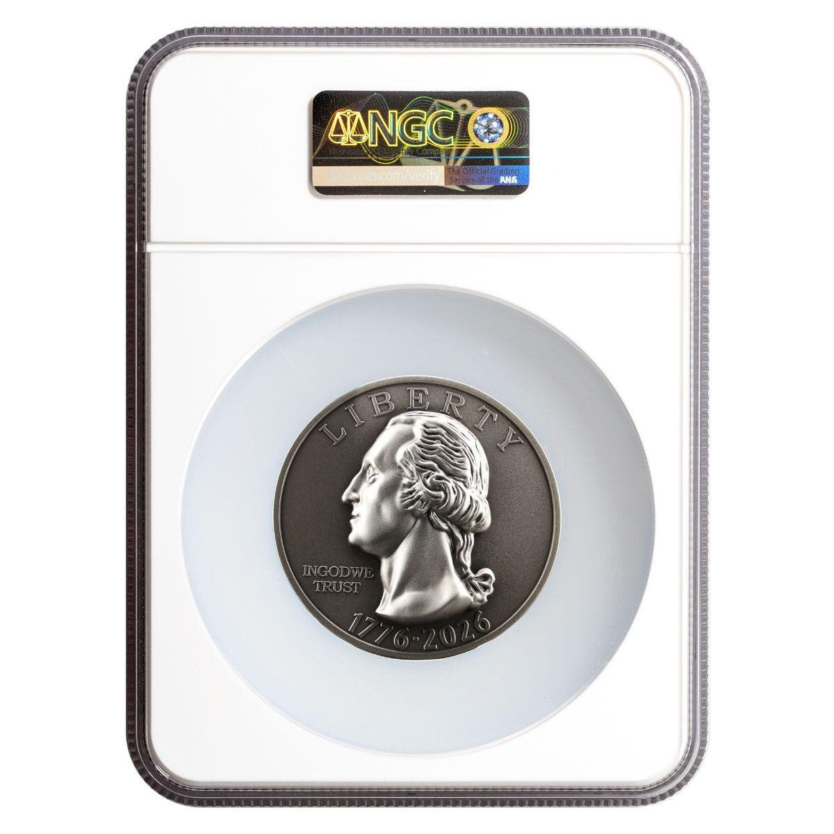 2026 Sioux Nation Beyond Relief Bicentennial Quarter Drummer Boy 5 oz Silver Coin NGC MS 70 FDI (08/05)