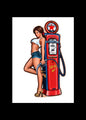 Fill 'Er Up Colorized Shaped 3 oz Copper Medal (07/17)