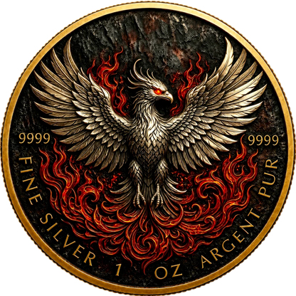 2026 Canada Maple Leaf Phoenix Rising Edition 1 oz Silver Coin