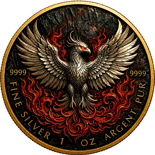 2026 Canada Maple Leaf Phoenix Rising Edition 1 oz Silver Coin