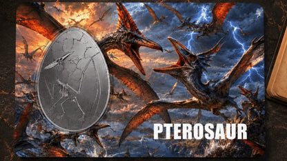 Pterosaur 1/500 oz Palladium Medal in Card (0622)