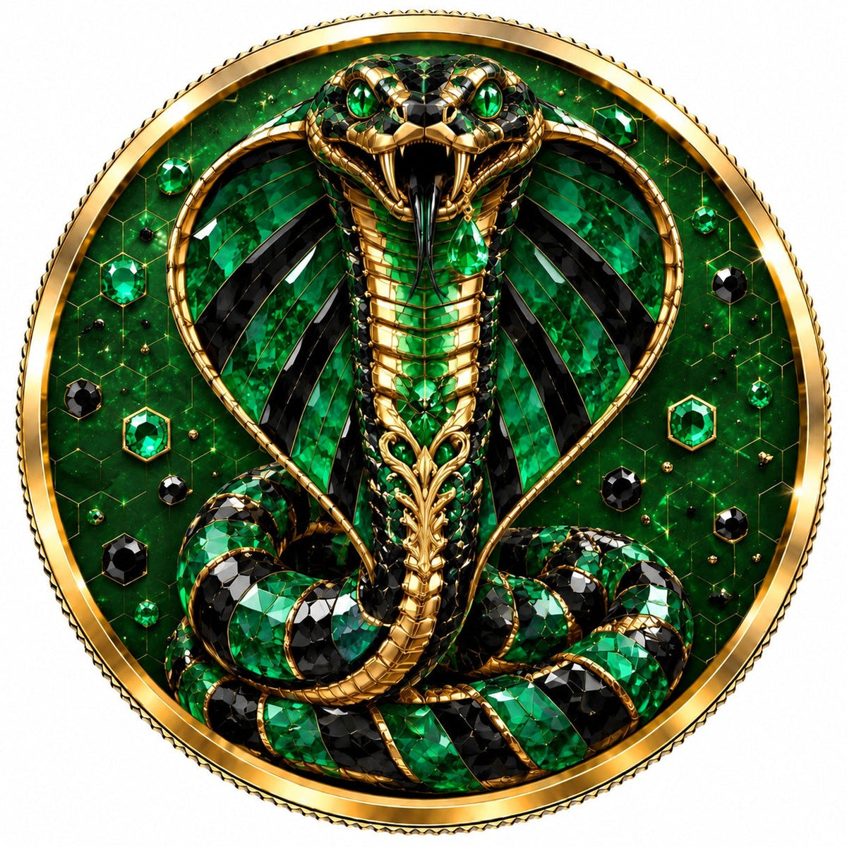 2026 Canada Maple Leaf Emerald Venom Edition 1 oz Silver Coin