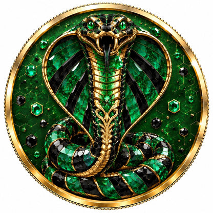 2026 Canada Maple Leaf Emerald Venom Edition 1 oz Silver Coin