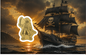 Pirate's Journey 1/1000 oz Gold Medal in Card (07/23)