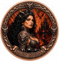 Magic Inferna Colorized 1 oz Copper Medal (06/30)