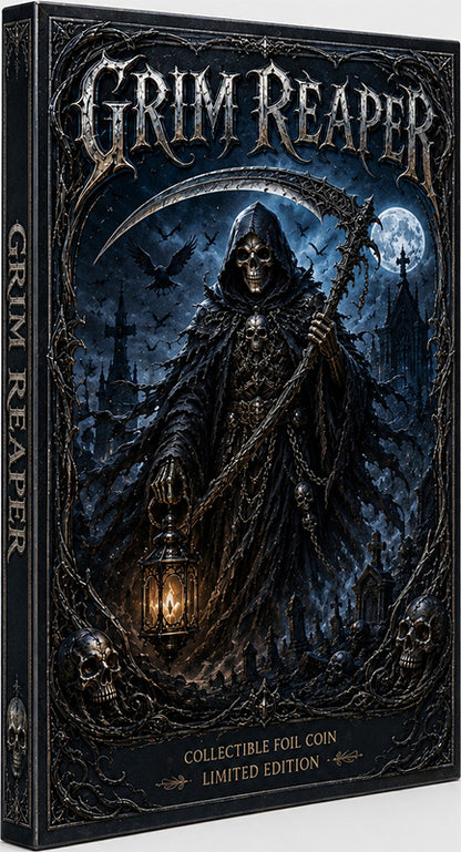 Grim Reaper Colorized 5 oz Copper Foil