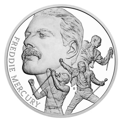 2026 Niue Freddie Mercury Proof 1 oz Silver Coin