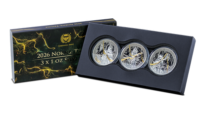 2026 Germania Norns Triune 3 x 1 oz Silver Coin Set (06/22)