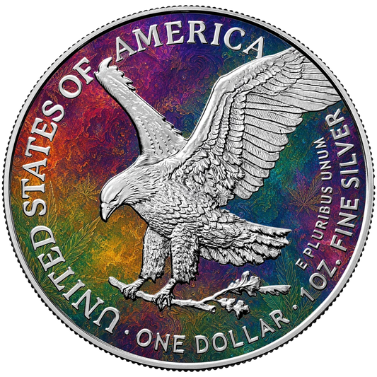 2026 U.S. Eagle Weed Edition 1 oz Silver Coin