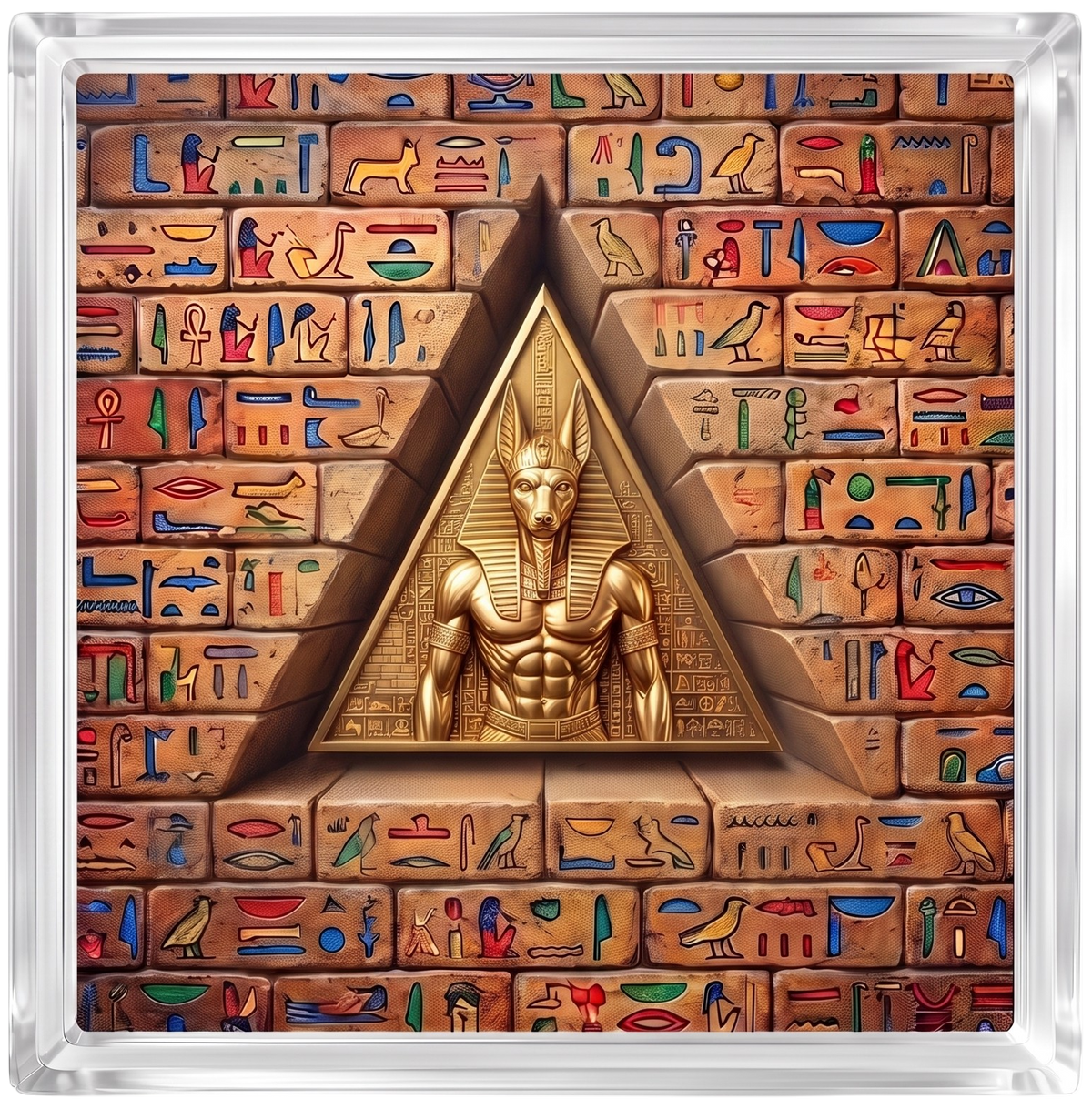 Egyptian Gods - Anubis 1/20g Gold Medal