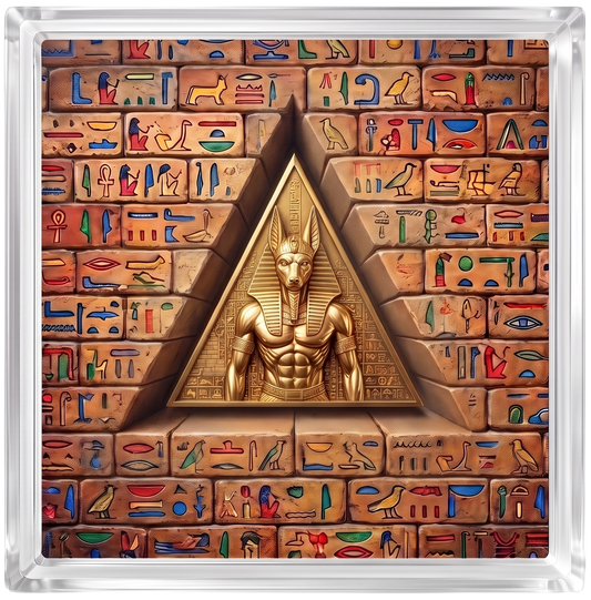 Egyptian Gods - Anubis 1/20g Gold Medal