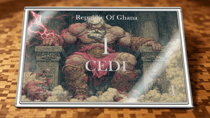2026 Ghana Pixel Zeus 10g Silver Foil. In Silver We Trust! (06/23)
