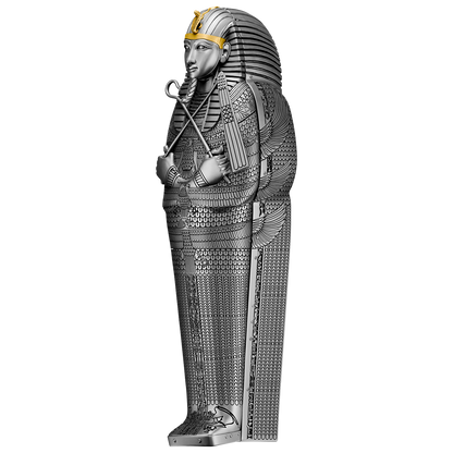 2027 Niue The Silver Coffin of King Psusennes I 5 oz Silver Coin