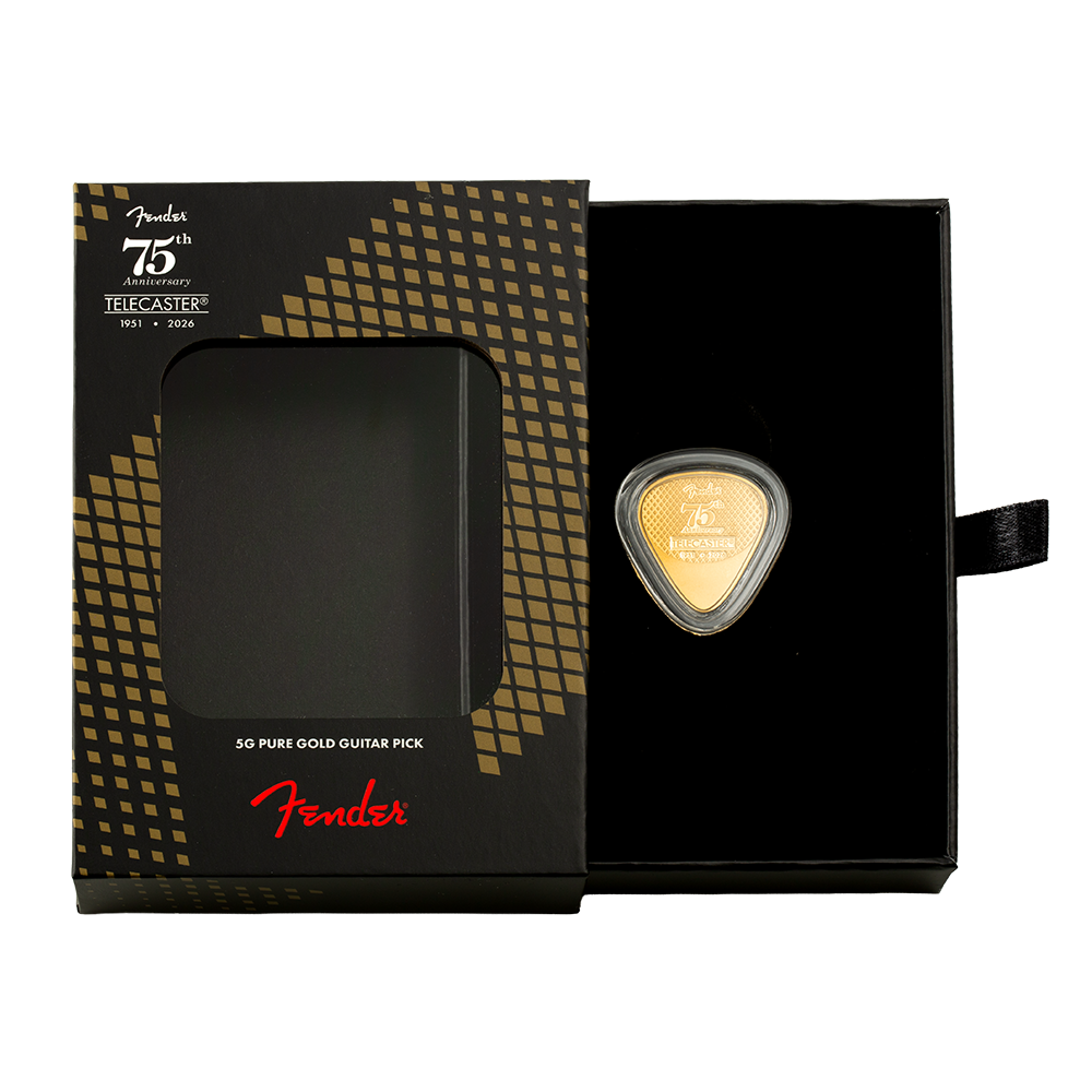 Estimate: 2026 Niue Fender Telecaster 75th Anniversary 5g Gold Bar (08/12)