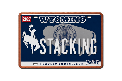 2027 Stacking Across America License Plate MICHIGAN Colorized 1 oz Copper Bar (Series 2)