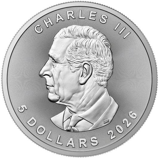 2026 Canada Maple Leaf The Clown Edition 1 oz Silver Coin