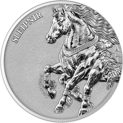 Estimate: 2026 Germania Mint Beasts - Sleipnir BU 1 oz Silver Coin (07/08)