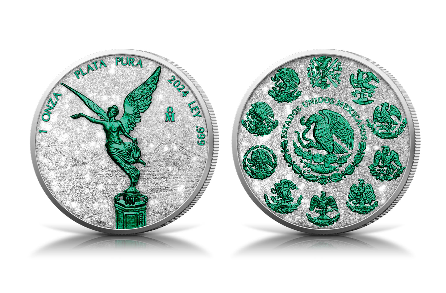 2024 Mexico Libertad Diamond Dust Poison Edition 1 oz Silver Coin (07/17)