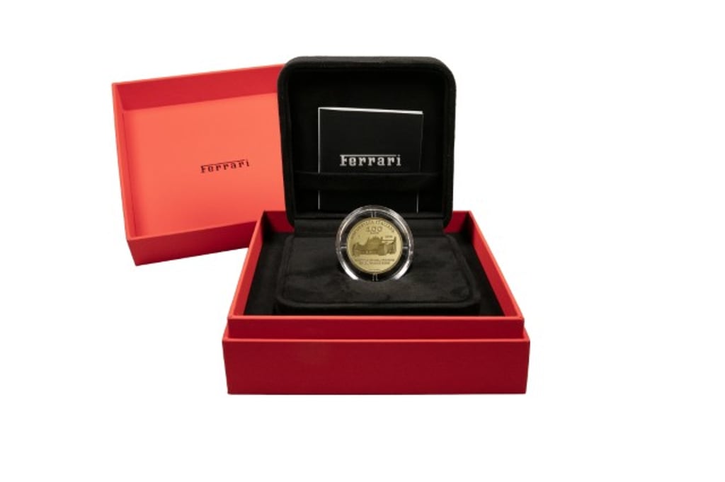 2026 Italy Spirit of Ferrari Proof 1 oz Gold Coin