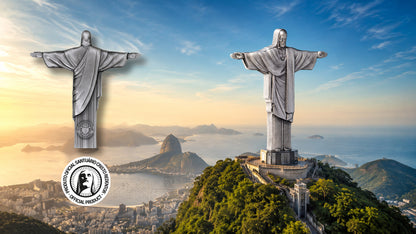 2026 Cameroon Christ the Redeemer 2 oz Silver Coin (06/26)