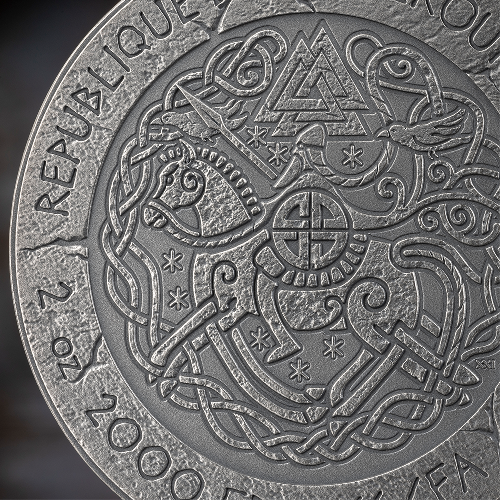 2026 Cameroon The Way to Valhalla - Lagertha 2 oz Silver Coin