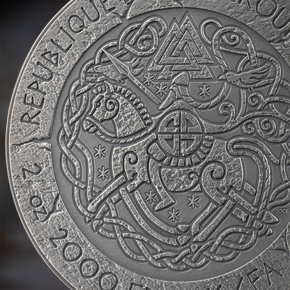 2026 Cameroon The Way to Valhalla - Lagertha 2 oz Silver Coin