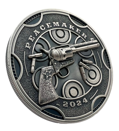 2024 Cameroon Peacemaker UHR 1 oz Silver Coin NGC MS 70 Bullet Label