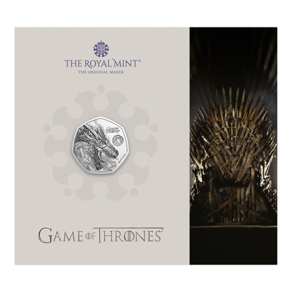 2026 Great Britain Game of Thrones Fire 8g CN Coin in Card (07/11)