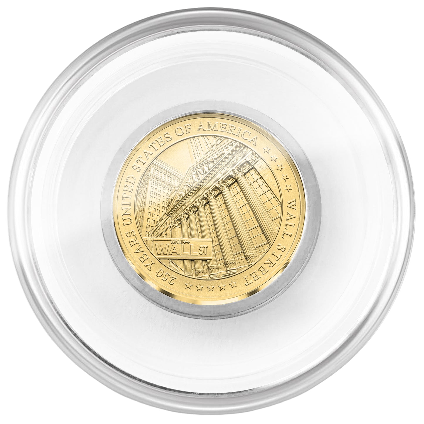 2026 Liberia Wall Street 1/200 oz Gold Coin (08/07)