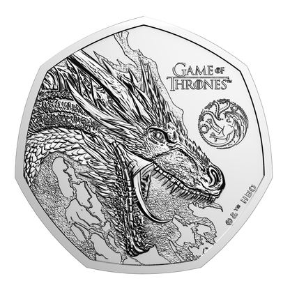 2026 Great Britain Game of Thrones Fire 8g CN Coin in Card (07/11)
