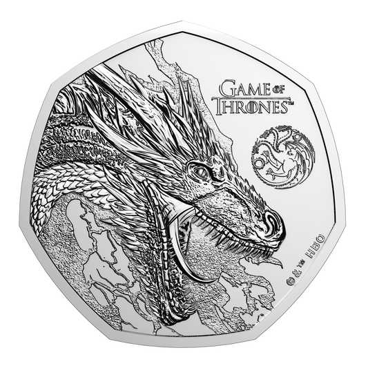 2026 Great Britain Game of Thrones Fire 8g CN Coin in Card (07/11)