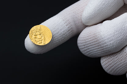 2026 Niue Czech Lion Incused BU 1/200 oz Gold Coin