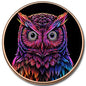 In Stock! Mystic Night Owl 5 oz Colorized Copper Round (New in Capsule)