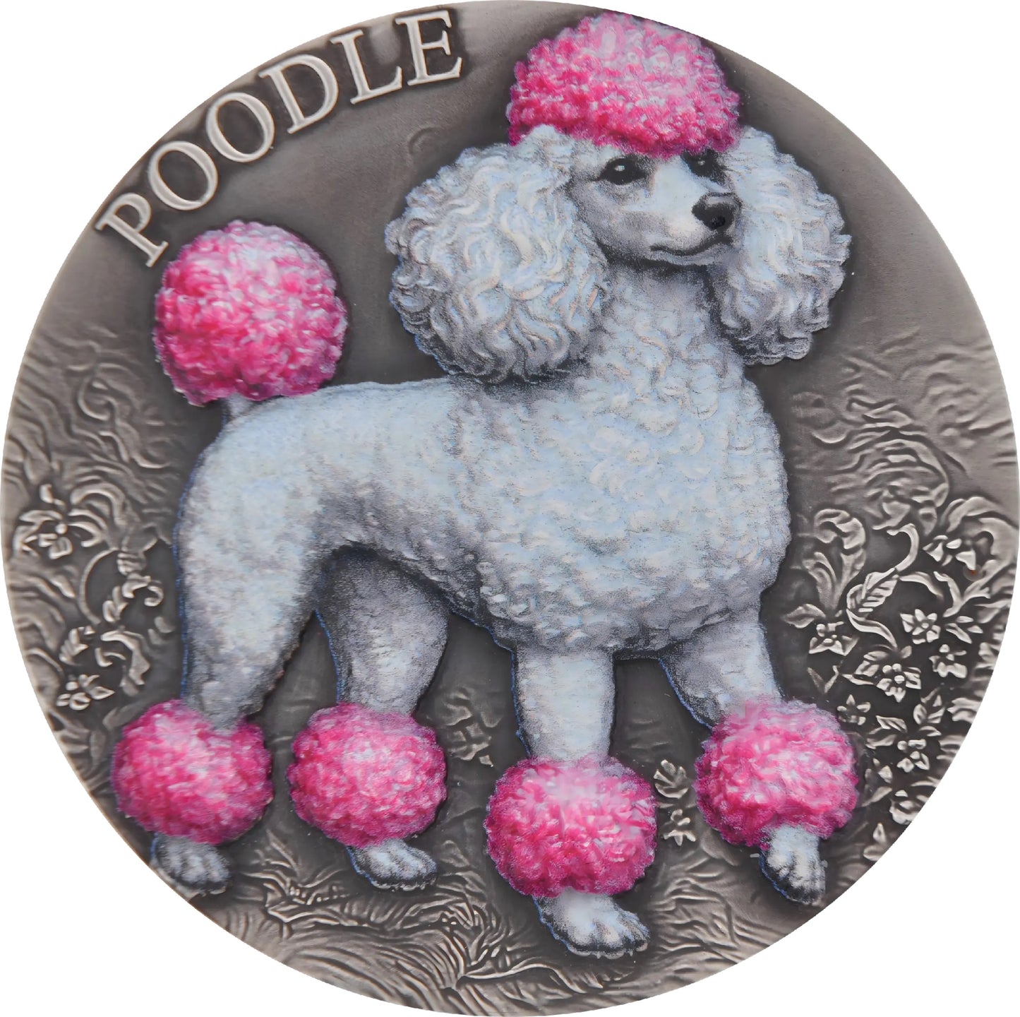 2026 Truth Guard World Canine Series - Poodle 2 oz Silver Coin