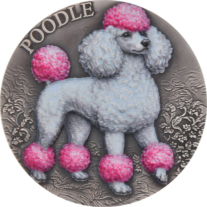 2026 Truth Guard World Canine Series - Poodle 2 oz Silver Coin